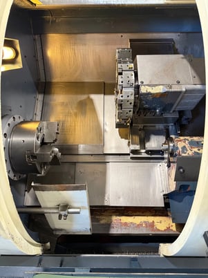 Johnford #SL-500A, CNC lathe turning center, 22.8" swing, 12" chuck, 3-jaw, 4.5" bore, 2800 RPM, A2-11, 12 - Image 8