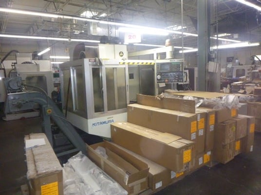Kitamura #MyCenter-3X, CNC vertical machining center, 20 automatic tool changer, 30" X, 18" Y, 18" Z, 10000 - Image 1