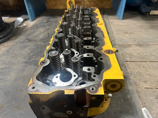 Caterpillar #C7, cylinder head, industrial ser. JTF, Tier 3, new takeout not machined - Image 2