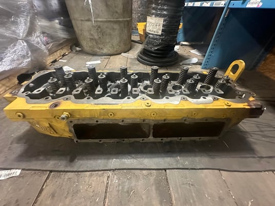 Caterpillar #C7, cylinder head, industrial ser. JTF, Tier 3, new takeout not machined - Image 3