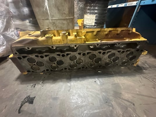 Caterpillar #C7, cylinder head, industrial ser. JTF, Tier 3, new takeout not machined - Image 4