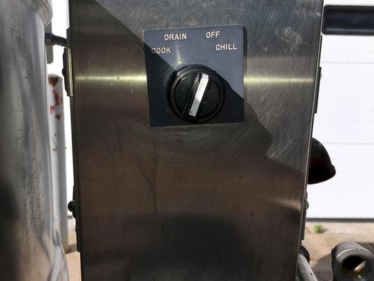 60 gallon Groen #DTA/3-60, tilting agitation & scrape direct steam " cook/chill" kettle - Image 7