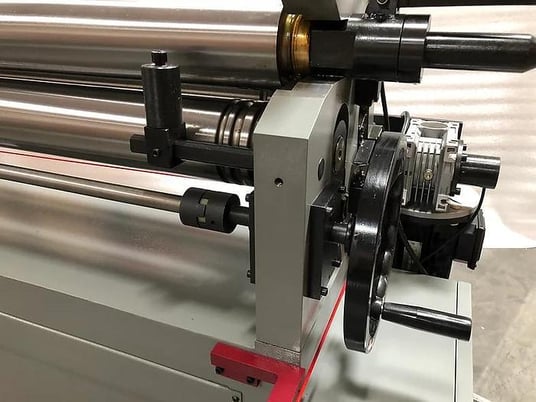 12 gauge x 5' GMC #PBR-0512E, power bending roll, (3) 4" roll diameter - Image 3