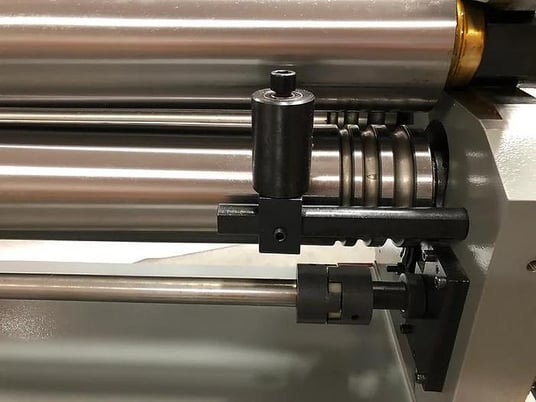 12 gauge x 5' GMC #PBR-0512E, power bending roll, (3) 4" roll diameter - Image 5
