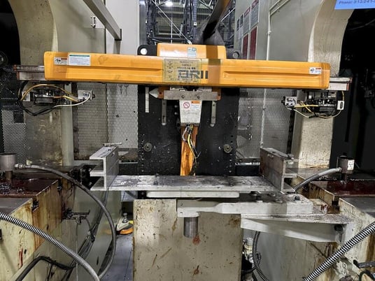 Orii, RYN120SISX, 2-Axis press transfer robot, 47.24" feed length, 3.93" vertical stroke, Mitsubishi PLC, 2018 - Image 2