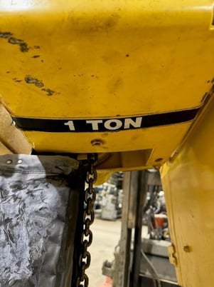 .5 Ton, Yale #KEL-1/2-15KG15S1, Electric Chain Hoist, S/N K-126025, KEL-1/2-15KG15S1 - Image 2