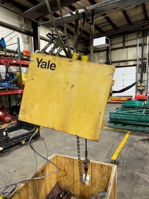 .5 Ton, Yale #KEL-1/2-15KG15S1, Electric Chain Hoist, S/N K-126025, KEL-1/2-15KG15S1 - Image 4