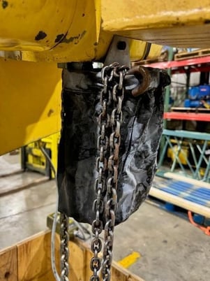 .5 Ton, Yale #KEL-1/2-15KG15S1, Electric Chain Hoist, S/N K-126025, KEL-1/2-15KG15S1 - Image 8