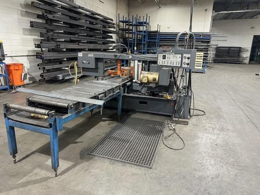 16" x 22" Hemsaw #Cyclone-A-4, Horizontal Pivot Bandsaw, Miter Arm, 1-1/4" x 16' 0" x .042" blade, new - Image 2