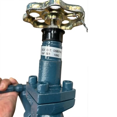 3/4" Hansen Technologies #GSB076H, Shut-Off Globe Valve - Image 2