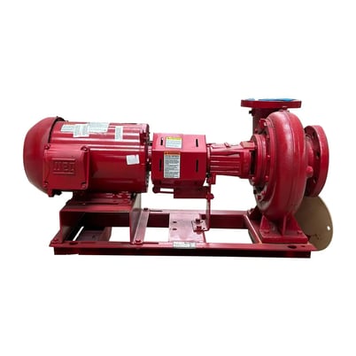 150 GPM, Bell & Gossett #E-1510, Centrifugal Pump, 5 HP, 1200 RPM, 175 PSI, 10" diameter, 5" in, 4" out (2 - Image 1