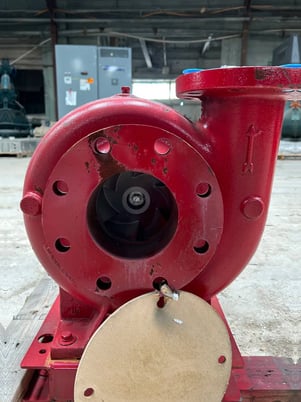 150 GPM, Bell & Gossett #E-1510, Centrifugal Pump, 5 HP, 1200 RPM, 175 PSI, 10" diameter, 5" in, 4" out (2 - Image 6
