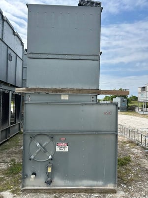 325 Ton, Evapco #PMC-325E, Sngl Tower Ammonia Evaporative Condenser, 400 psig, 50900 cfm, R-717, 3 HP pump w/ - Image 4