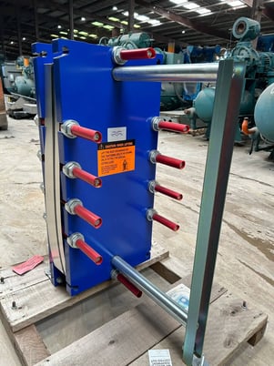 109 sq.ft., Alfa-Laval #M10-BWFD, Plate Heat Exchanger, 300/150 PSI @ 200°F, 2015 - Image 5