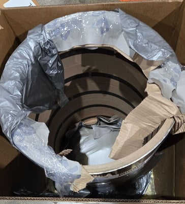 Zapp NI 201 / AMS 5553 / ASTM B 162 / ASME SB162, nickel foil sheet roll, .002"thickness, 27" width - Image 1
