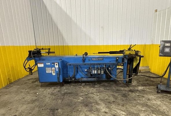1-1/4" Pines #1-1/4, high speed rotary hydraulic bar, tube & pipe bender, Dial-A-Bend IV Control, 20 HP - Image 1