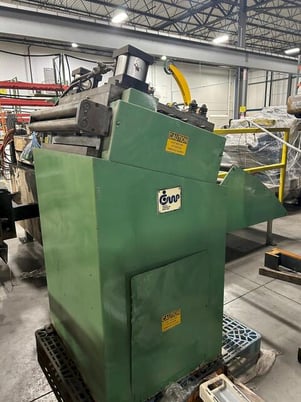 18" x .187" CWP #18C, powered coil straightener - Image 3