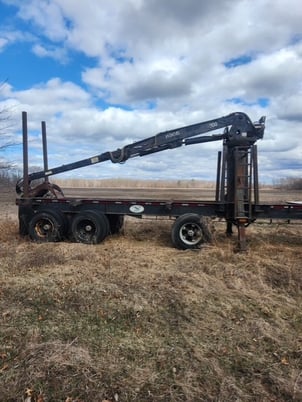 Great Lakes Trailer With Hood 7000 Loader, 1990 - Image 1