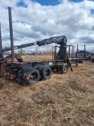 Great Lakes Trailer With Hood 7000 Loader, 1990 - Image 2