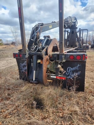 Great Lakes Trailer With Hood 7000 Loader, 1990 - Image 3