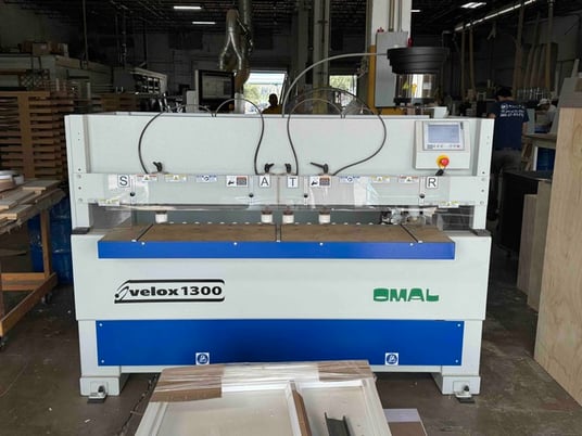 OMAL #Veloux-1300, Index Bore & Dowel, single horizontal drill & dowel, 1300mm work table, 2023 - Image 1