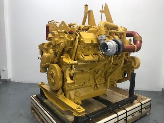 750 HP Caterpillar #3412E, Complete Diesel Engine, Rebuilt - Image 1