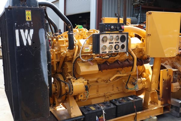 750 HP Caterpillar #3412E, Complete Diesel Engine, Rebuilt - Image 3