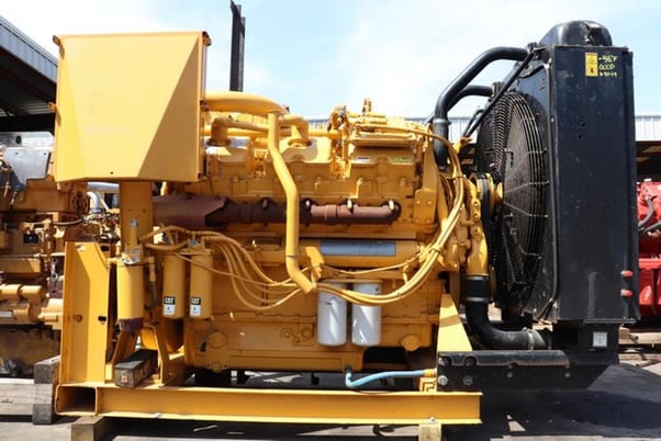 750 HP Caterpillar #3412E, Complete Diesel Engine, Rebuilt - Image 4