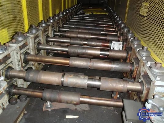 18 Stand, Dahlstrom #360-18-OB, 26" roll space, 1.75" shaft, Pendant Control, 1998, #1490 - Image 7