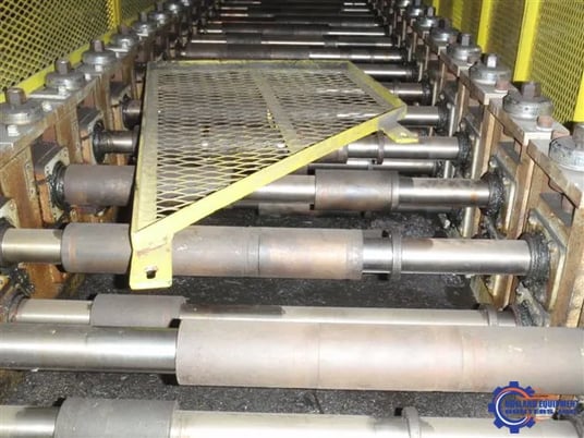 18 Stand, Dahlstrom #360-18-OB, 26" roll space, 1.75" shaft, Pendant Control, 1998, #1490 - Image 8