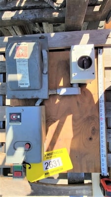 LOT of Miscellaneous Electrical control boxes, Disconnects, PLCs, etc, 4 Full Pallet minimum, carbon steel & - Image 6