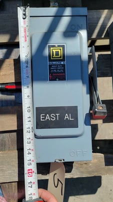 LOT of Miscellaneous Electrical control boxes, Disconnects, PLCs, etc, 4 Full Pallet minimum, carbon steel & - Image 7