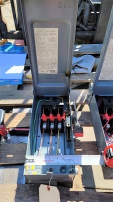 LOT of Miscellaneous Electrical control boxes, Disconnects, PLCs, etc, 4 Full Pallet minimum, carbon steel & - Image 8