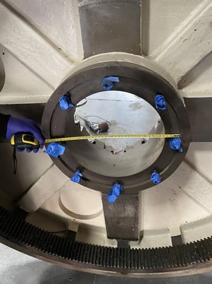 72" vertical turret lathe, 4-jaw chuck, vertical lathe - Image 6