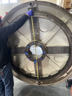 72" vertical turret lathe, 4-jaw chuck, vertical lathe - Image 8