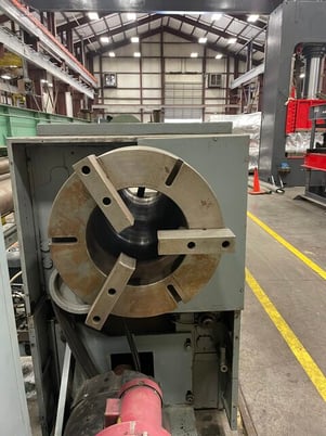 36" x 135 Lansing #G.36-135/8, hollow spindle lathe, 158" bed, variable speed spindle, Modul/Metric/Whitworth - Image 6
