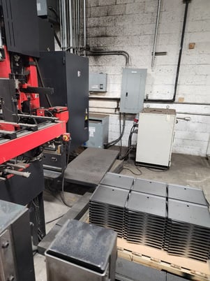110 Ton, Amada #Astro-100NTIII, Robotic Loader/Unloader, 2012 - Image 3