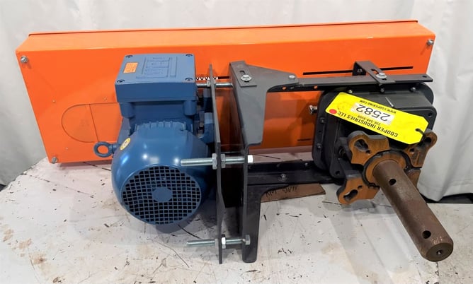 Falk #5115-J14, Quadrive Screw Conveyor Drive, 2.5" diameter Output Shaft, 13.995:1 Ratio, 5 HP, 1755 RPM - Image 2