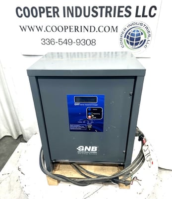 GNB Industrial #EHY24M100N, Battery Charger, 12 Cells, 3 Phase, 60 Hz, 2.5 kW, 100 Amps & 24 V DC, 11/10 Amps - Image 1