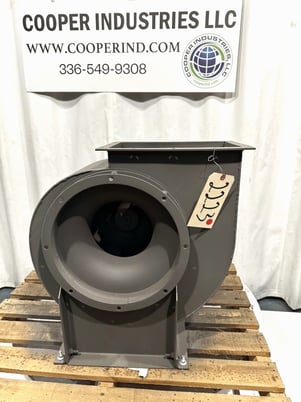 1500 cfm @ 3" S.P., New York Blower, General Purpose Fan, Size 12 PLR, Arr-10, 4.5" width Wheel, 13.5" Inlet - Image 3