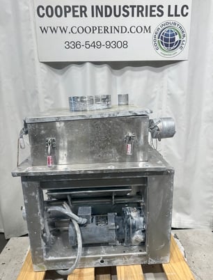 2.5" diameter, Accu-Rate, Screw Feeder, 10" diameter Inlet, 2.5" x 24" x 32.5" H Hopper, 1 HP, 208-230/460 V - Image 3