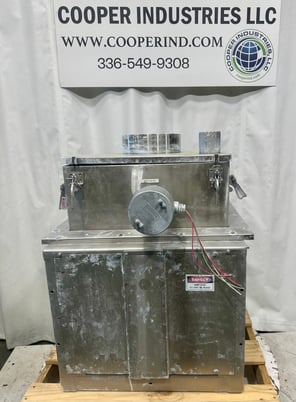 2.5" diameter, Accu-Rate, Screw Feeder, 10" diameter Inlet, 2.5" x 24" x 32.5" H Hopper, 1 HP, 208-230/460 V - Image 4