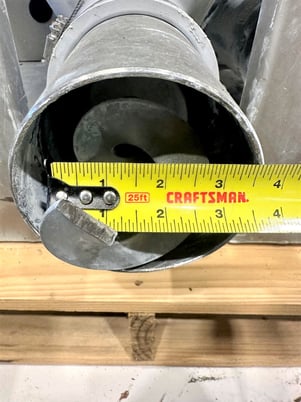 2.5" diameter, Accu-Rate, Screw Feeder, 10" diameter Inlet, 2.5" x 24" x 32.5" H Hopper, 1 HP, 208-230/460 V - Image 5