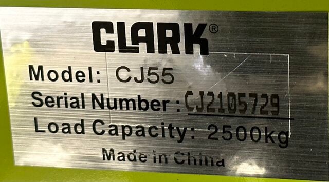 Clark #CJ55, Pallet Jack, 2500 kg Load capacity - Image 3