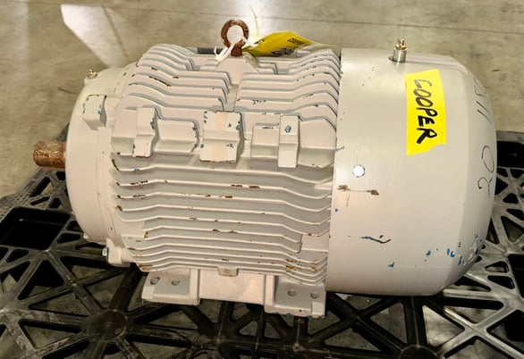 20 HP 1180 RPM Siemens, Electric Motor, VFD-Rated, Frame 286T, 3 Phase, 60 Hz, 54/27 Amps, 230/460 V - Image 2