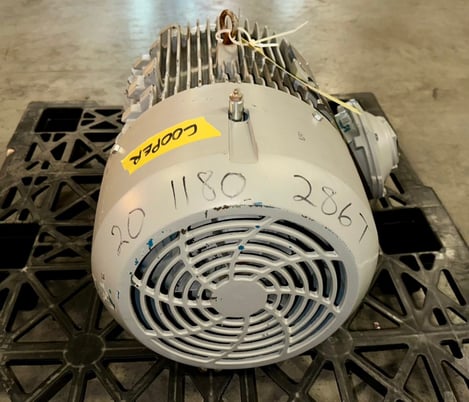 20 HP 1180 RPM Siemens, Electric Motor, VFD-Rated, Frame 286T, 3 Phase, 60 Hz, 54/27 Amps, 230/460 V - Image 4