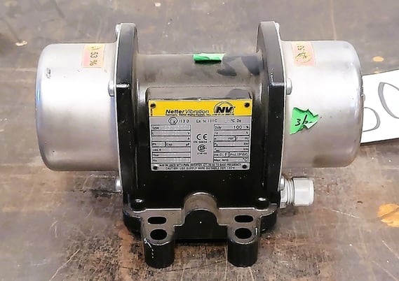 HP 1800 RPM Netter Vibration #3NEG-2570, Electric Vibrator, 3 Phase, 0.4/0.2 Amps, 230/460 Volts, 2017 - Image 2
