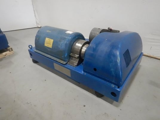 Dorr Oliver #12L, Stainless Steel Horiz Decanter Centrifuge, 70mm single lead conveyor, 6025 Cyclo dr, 25 HP - Image 4