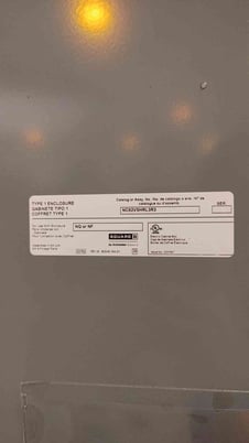 600 Amp. Square D, Panelboard, 120/208Y Volts, 600A 700A NF Panelboard Loaded NEW 14 Breakers Installed - Image 6