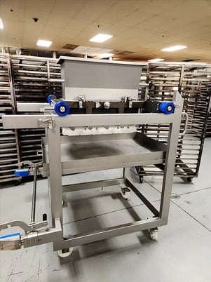 Minipan #Comby-660-Plus, cookie & biscuit depositor, motorized pan buffer & synchronized pan loading, 2021 - Image 5